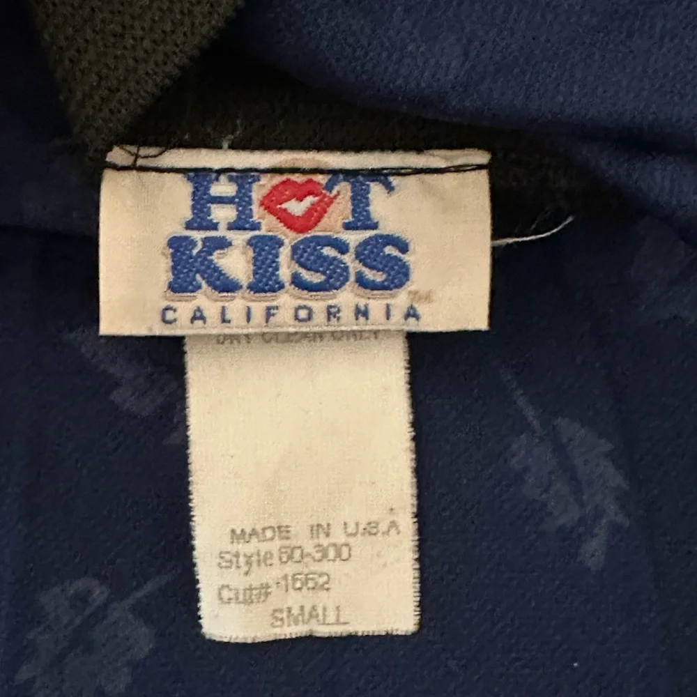 Vtg Hot Kiss California Woman’s Blue Pleated Skirt, Sz S